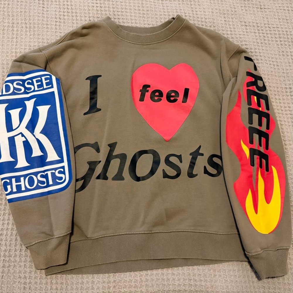 kids see ghosts sweatshirt